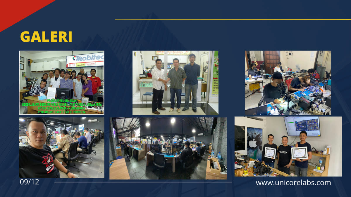 Dokumentasi kegiatan dan alumni Unicore Labs