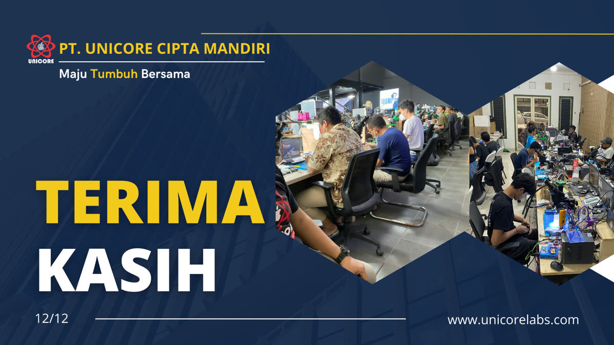 Suasana workshop Unicore Labs